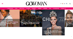 Desktop Screenshot of gowomanafrica.com